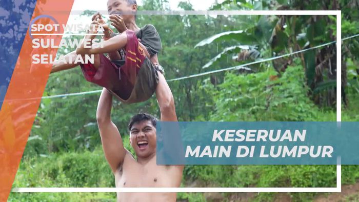 Nikmati Keseruan Bermain di Lumpur yang Licin di Bonto Manurung, Sulawesi Selatan