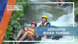 Serunya Menjalani River Tubing di Pangalengan, Bandung