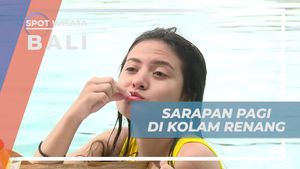 Sarapan Pagi Di Kolam Renang Pribadi yang Mewah di Ubud, Bali