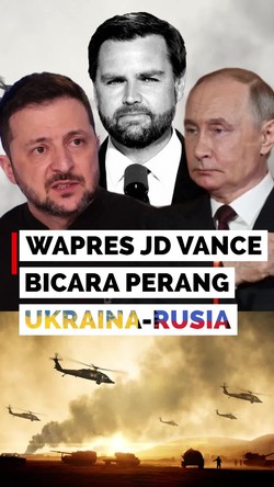 Video Wapres AS: Perang Ukraina-Rusia Tak Akan Berakhir dalam Waktu Dekat!
