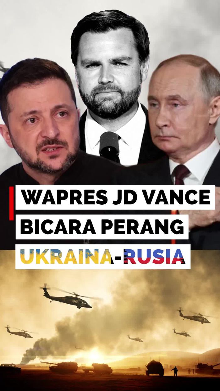 Video Wapres AS: Perang Ukraina-Rusia Tak Akan Berakhir dalam Waktu Dekat!