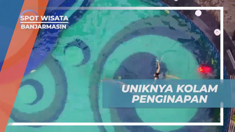 Bermain di Kolam Penginapan yang Menyenangkan di Banjarmasin