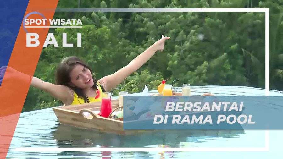 Bersantai Di Rama Pool Sambil Menikmati Pemandangan di Ubud, Bali