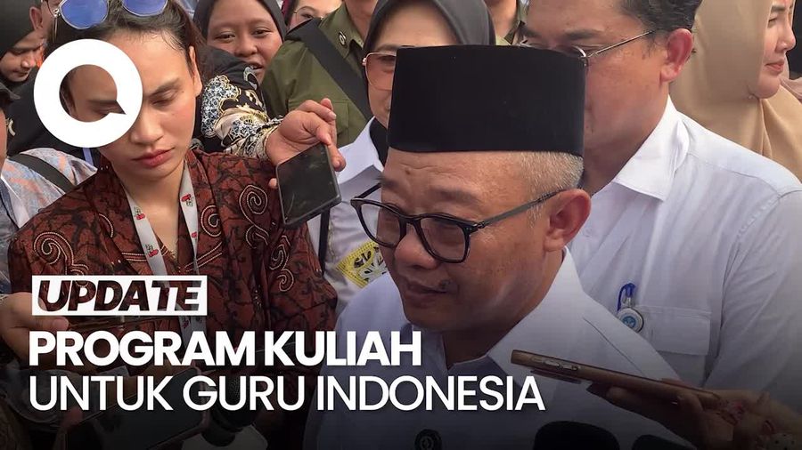 Video: Mendikdasmen Ungkap Skema Bantuan Guru untuk Kuliah D4 atau S1
