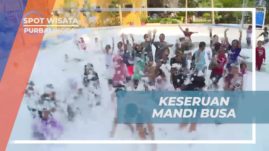 Bersenang-senang Mandi Busa di Owabong Family Waterpark, Purbalingga