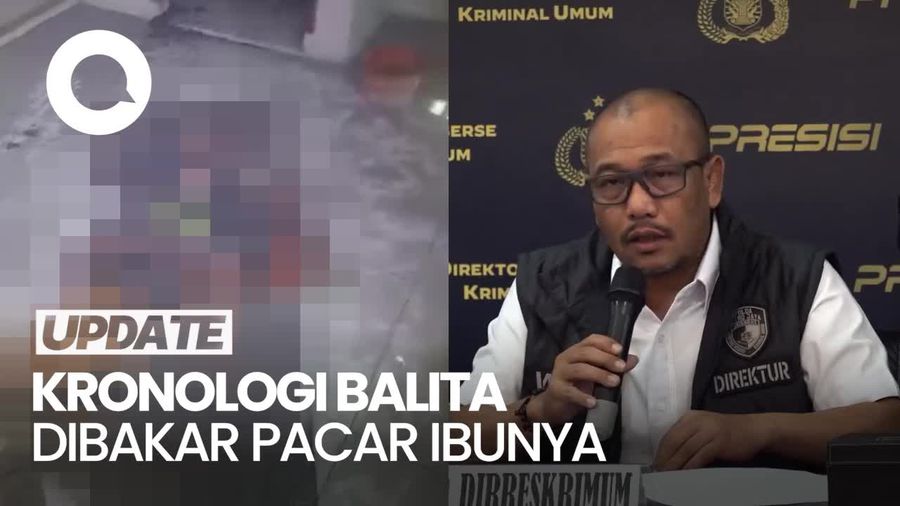 Video: Polisi Ungkap Kronologi Balita di Tangerang Tewas Dibakar Pacar Ibunya