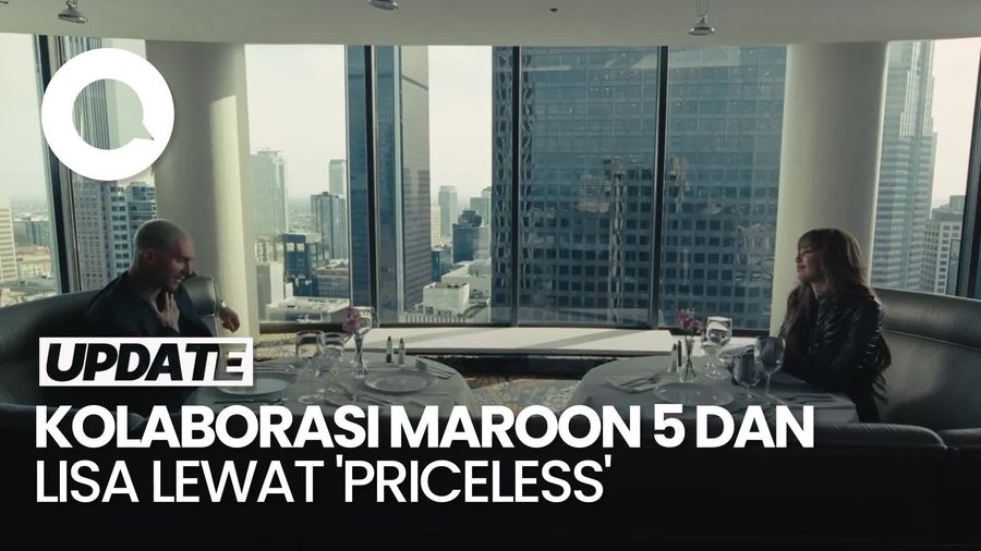 Video: Pesona Lisa BLACKPINK Sihir Adam Levine di MV Priceless