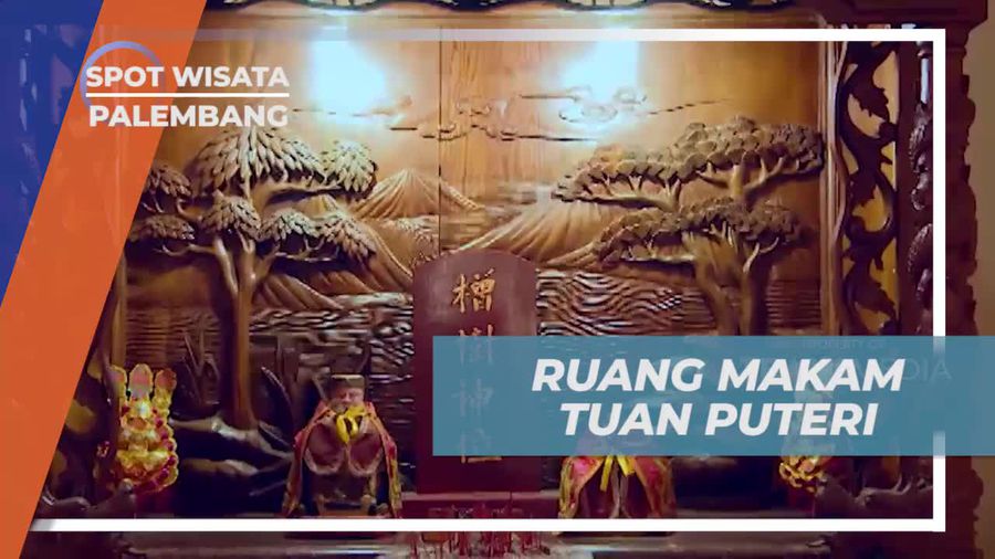 Misteri Ruang Makam Tuan Puteri di Palembang yang Memikat