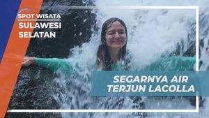 Merasakan Segarnya Air Terjun Lacolla di Sulawesi Selatan