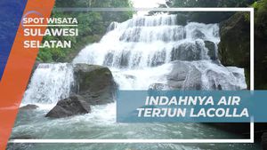 Menyaksikan Keindahan Aliran Air Terjun Lacolla di Sulawesi Selatan