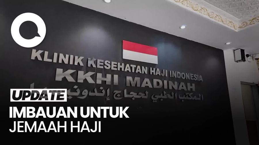 Video: Cuaca Arab Saudi Panas, Jemaah Diimbau Tak Paksakan Ibadah Sunah
