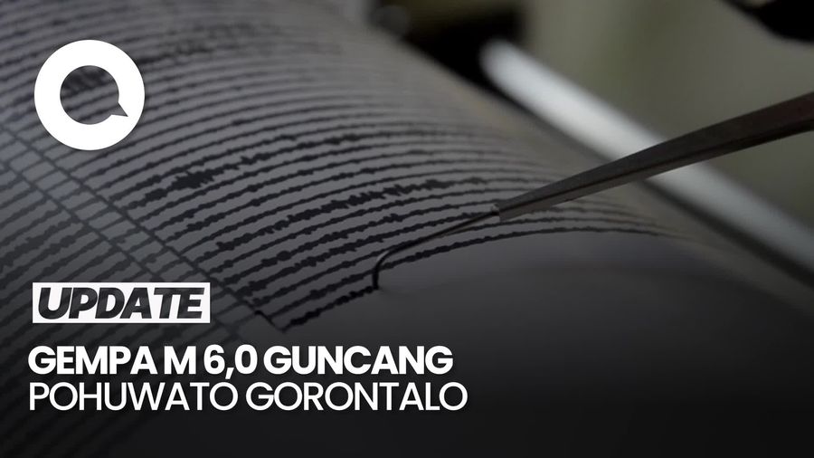 Video: Gempa Bumi M 6,0 Guncang Pohuwato Gorontalo, Tak Berpotensi Tsunami