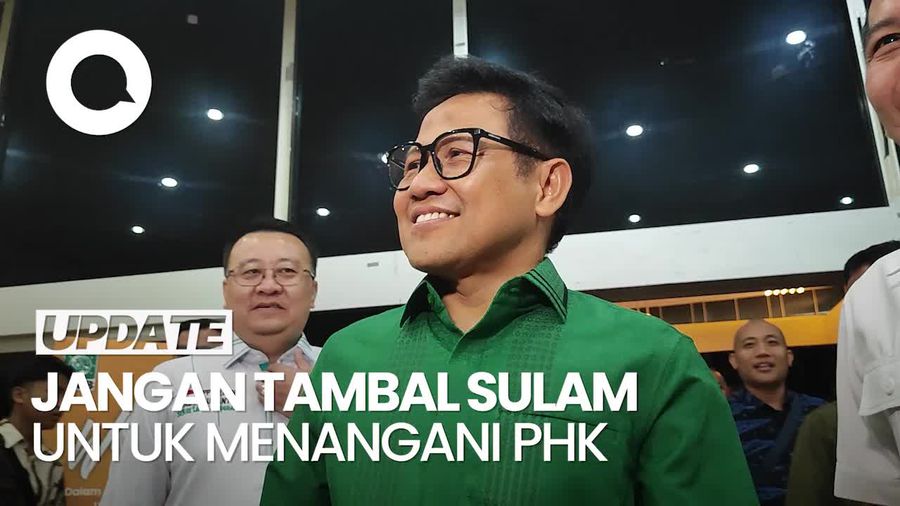 Video: Cak Imin Ingatkan Jangan Ada Tambal Sulam untuk Tangani PHK