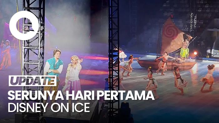 Video: Aksi Ariel dan Rapunzel di Disney on Ice di Istora Senayan Hari Pertama