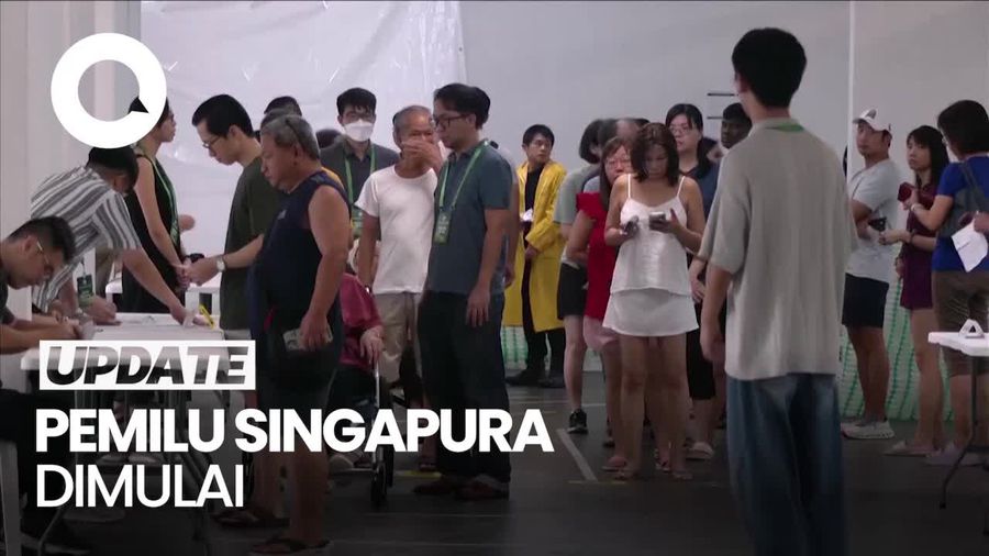 Video: Pemilu Singapura Digelar Hari Ini, Ujian Besar Bagi PM Lawrence Wong
