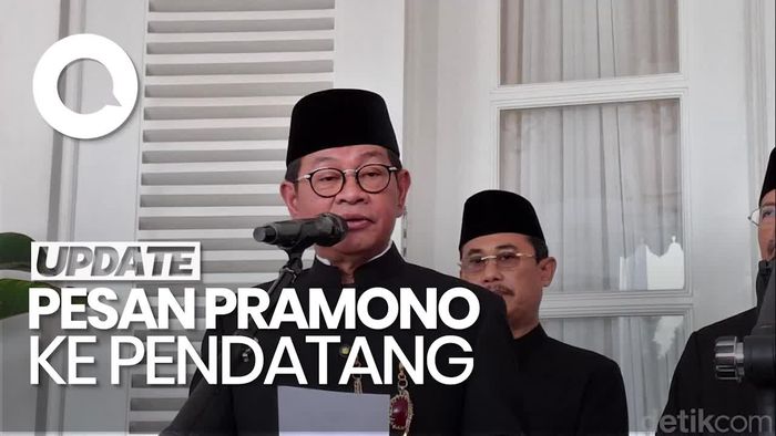 Video Pesan Pramono ke Pendatang: Jangan Anarkis-Harus Punya Identitas