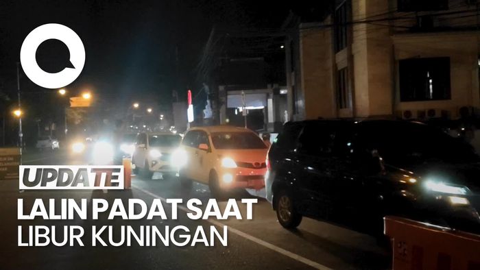 Video Bubaran Wisata Bedugul saat Libur Kuningan, Kendaraan Berjubel di Badung