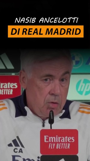 Video: Ancelotti Ogah Bicarakan Masa Depan, Masih Fokus LaLiga