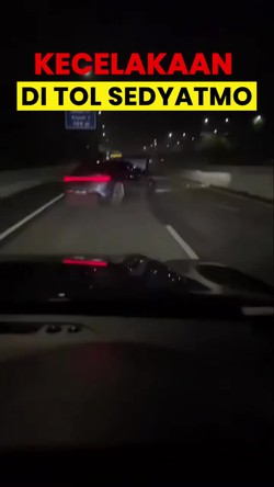 Video: Detik-detik Mobil BYD Kabur Usai Tabrakan di Tol Sedyatmo
