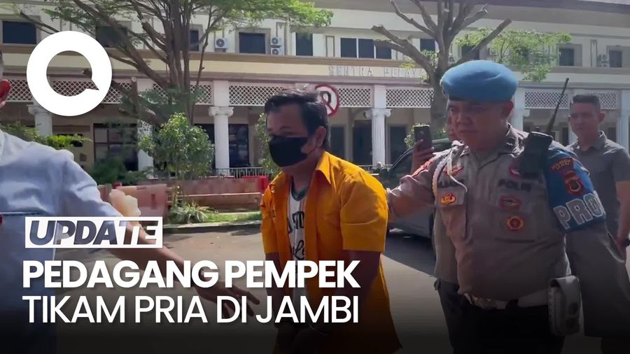 Video: Pengakuan Pedagang Pempek yang Tikam Pria di Jambi