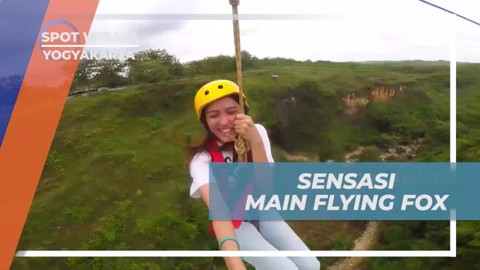 Bermain Flying Fox dan Menguji Adrenalin di Yogyakarta
