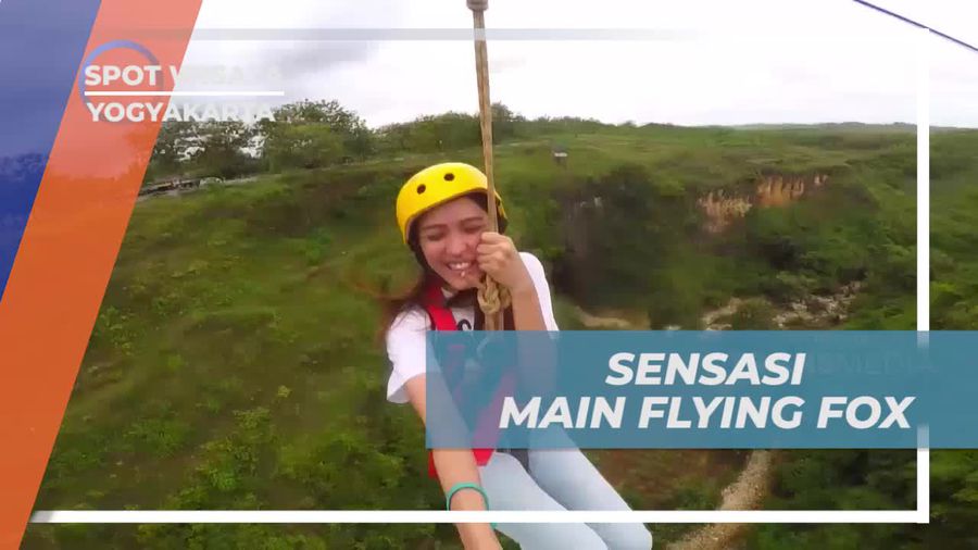Bermain Flying Fox dan Menguji Adrenalin di Yogyakarta