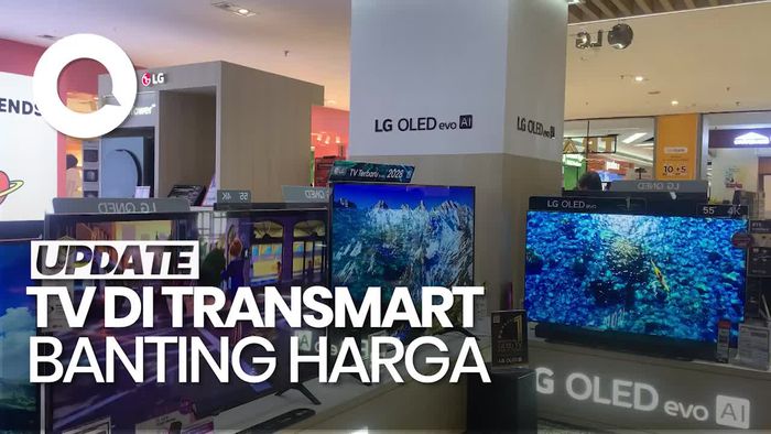 Video: Cuma di Transmart Full Day Sale, Harga TV 65 Inch Banting Harga!