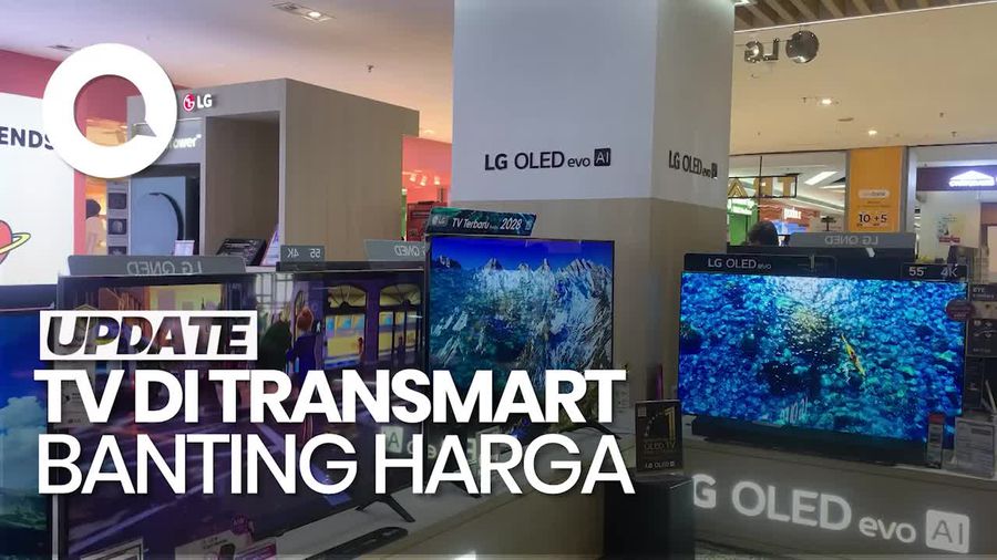Video: Cuma di Transmart Full Day Sale, Harga TV 65 Inch Banting Harga!
