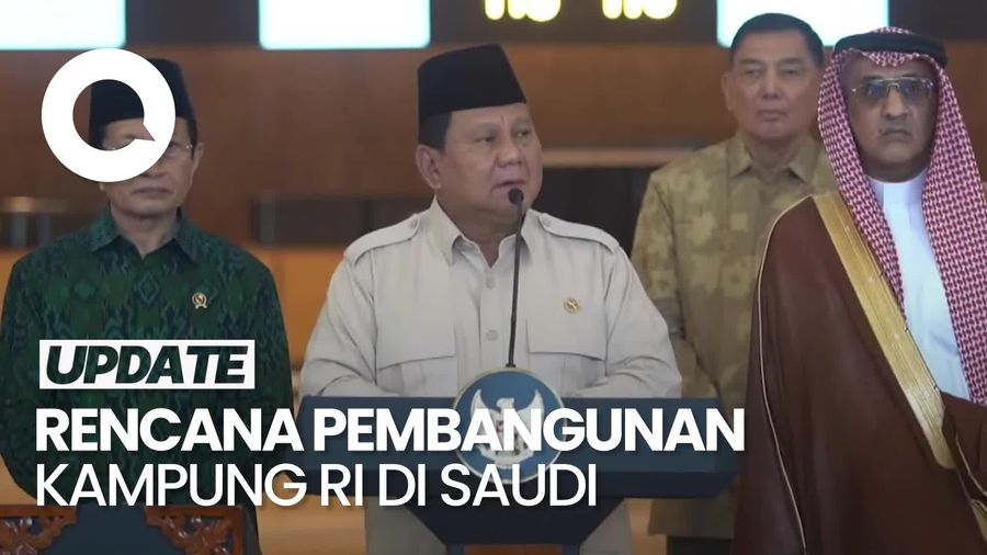 Video: Prabowo Mau Bangun Kampung RI di Saudi, Disambut Pangeran MBS