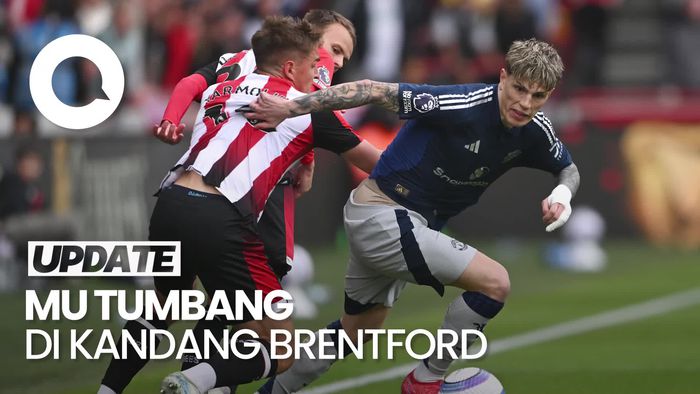 Video: MU Tumbang, Disikat Brentford 3-4