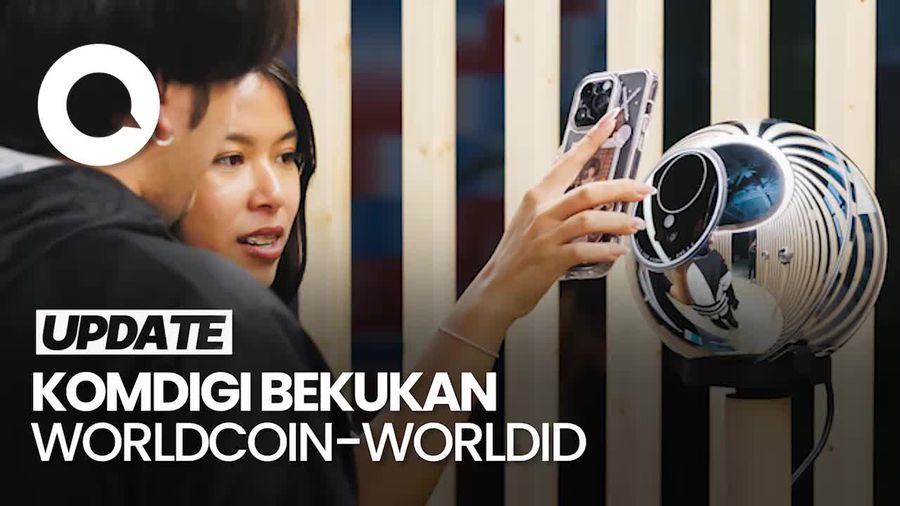 Video: Komdigi Bekukan Layanan Kripto Worldcoin dan WorldID