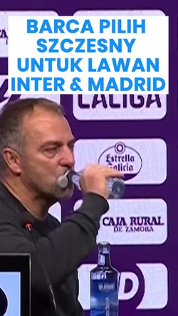 Video Barcelona Pilih Szczesny Ketimbang Ter Stegen untuk Lawan Inter & Madrid