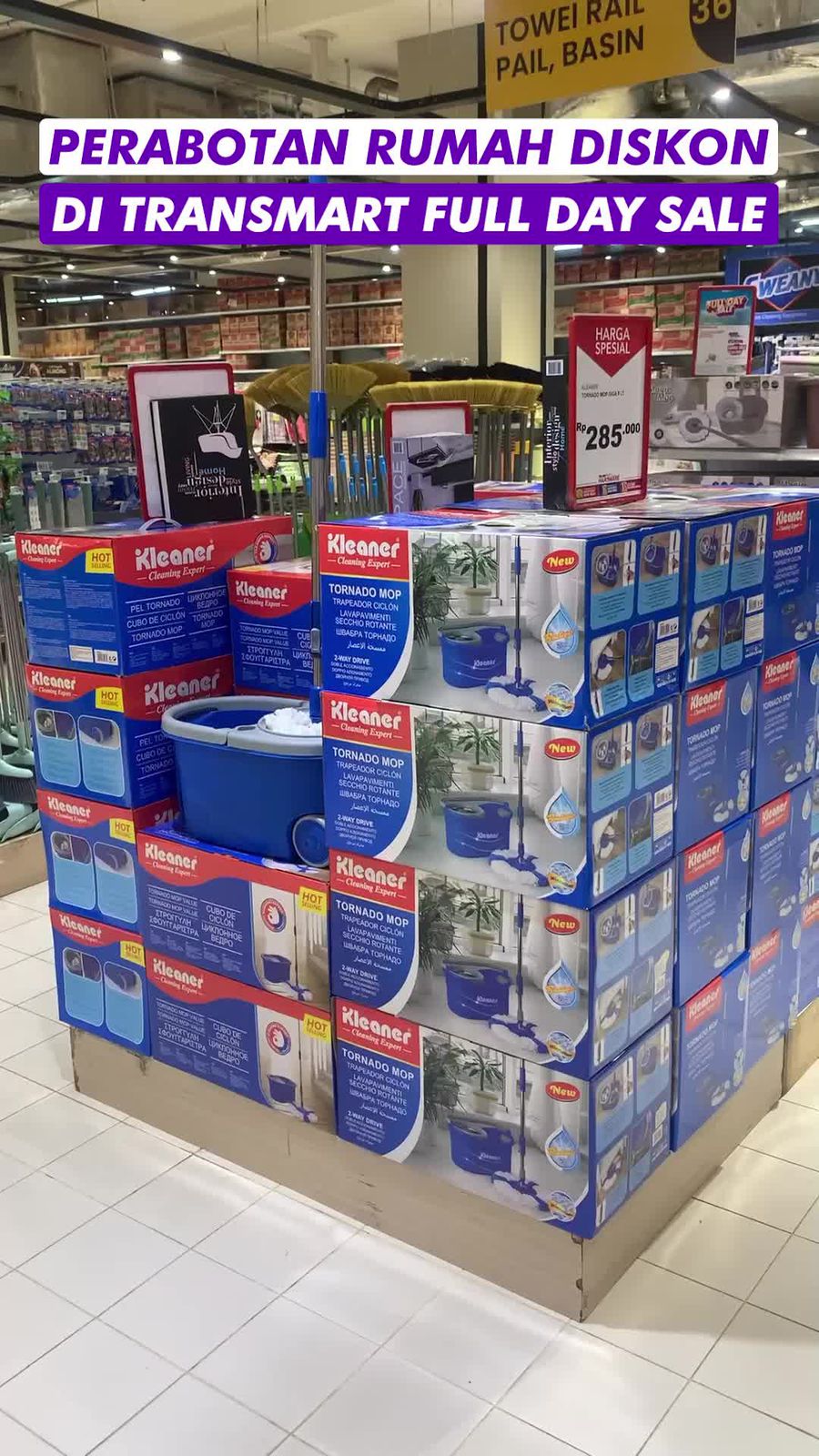 Video: Perabotan Rumah Murah Meriah di Transmart Full Day Sale