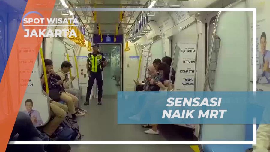 Merasakan Sensasi Naik MRT Menuju Restoran Timur Tengah di Jakarta