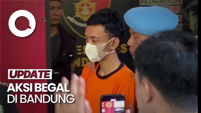 Video: Polisi Ringkus Begal di Buahbatu Bandung, 1 Rekannya Buron