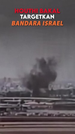 Video: Ancaman Houthi Bakal Terus Serang Bandara Israel