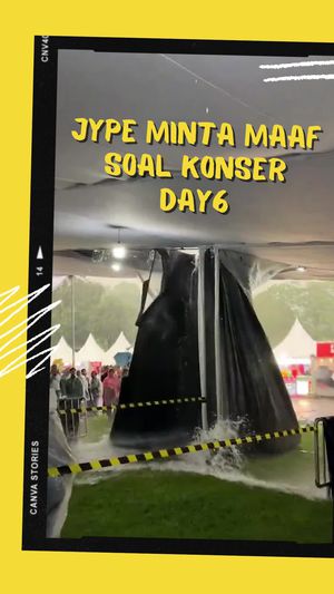 Video: Permintaan Maaf JYP soal Kisruh Konser DAY6 di Jakarta
