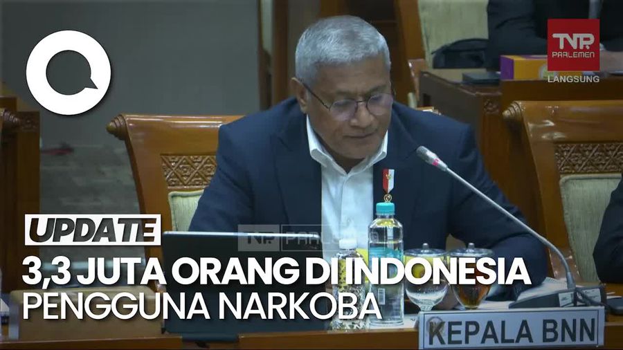 Video BNN: Perputaran Uang Hasil Narkoba di RI Capai Rp 500 Triliun per Tahun