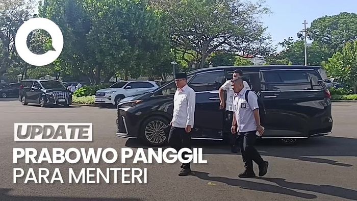 Video: Prabowo Gelar Sidang Kabinet Paripurna Sore Ini, Para Menteri Merapat