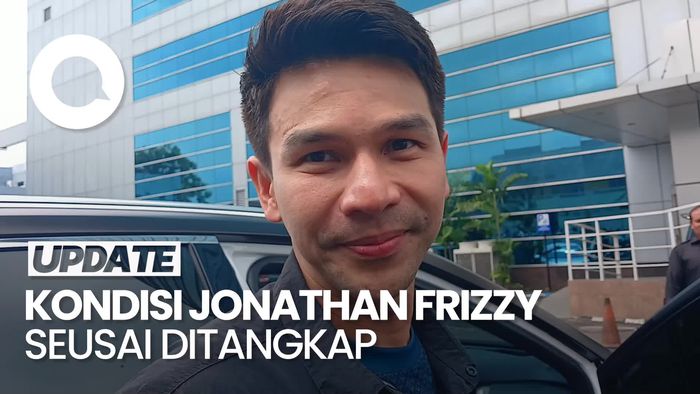 Video: Kondisi Jonathan Frizzy Seusai Ditangkap Terkait Vape Obat Keras