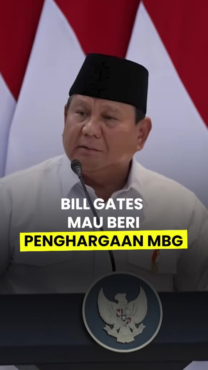 Video: Prabowo Sebut Bill Gates Akan ke RI Lusa, Beri Penghargaan MBG