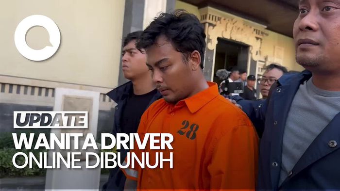 Video: Tampang Pelaku Pembunuhan Wanita Driver Online di Bali