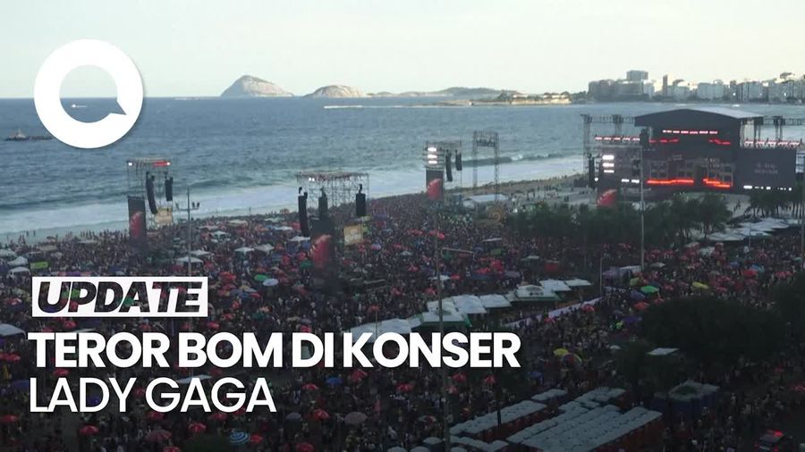 Video: Polisi Gagalkan Teror Bom Konser Lady Gaga di Brasil