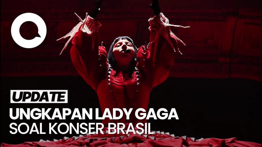 Video: Ungkapan Bangga Lady Gaga Ukir Sejarah Konser di Brasil 