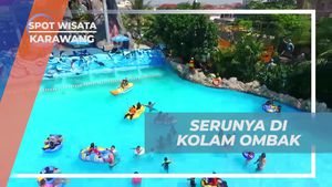 Bersantai di Kolam Ombak dan Bermain Games Seru di Waterpark Karawang