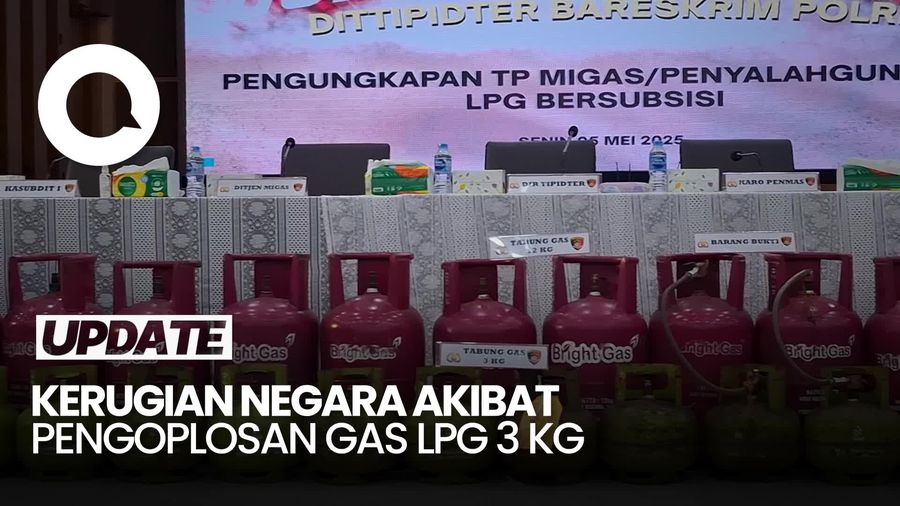 Video: Pengoplos Gas LPG 3 Kg di Semarang Rugikan Negara Rp 5,6 Miliar