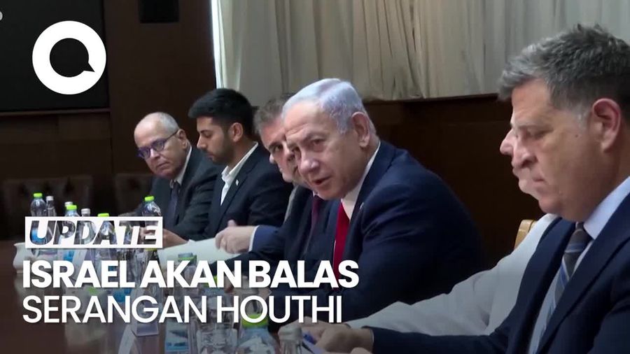 Video: Netanyahu Akan Balas Houthi soal Penyerangan Bandara di Israel