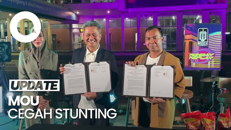 Video: Kemendukbangga dan PTPN III Teken MoU Cegah Stunting 