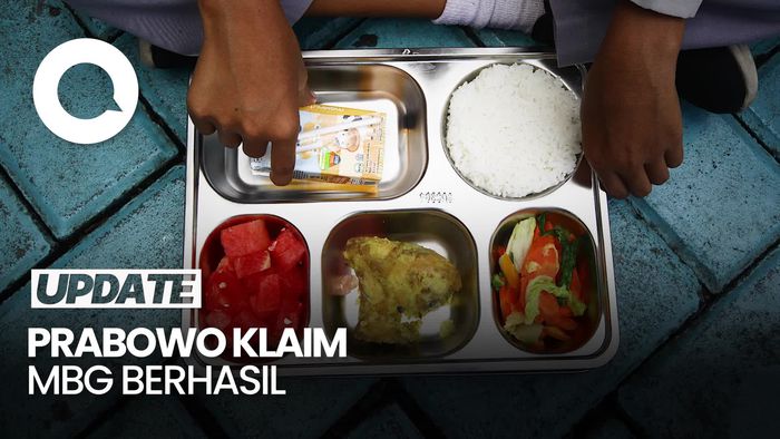 Video Prabowo Klaim Keberhasilan MBG 99,99%: Yang Keracunan di Bawah 200 Orang