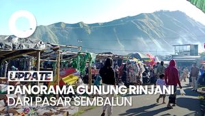 Video: Menikmati Belanja Pagi di Pasar Sembalun dengan Panorama Gunung Rinjani